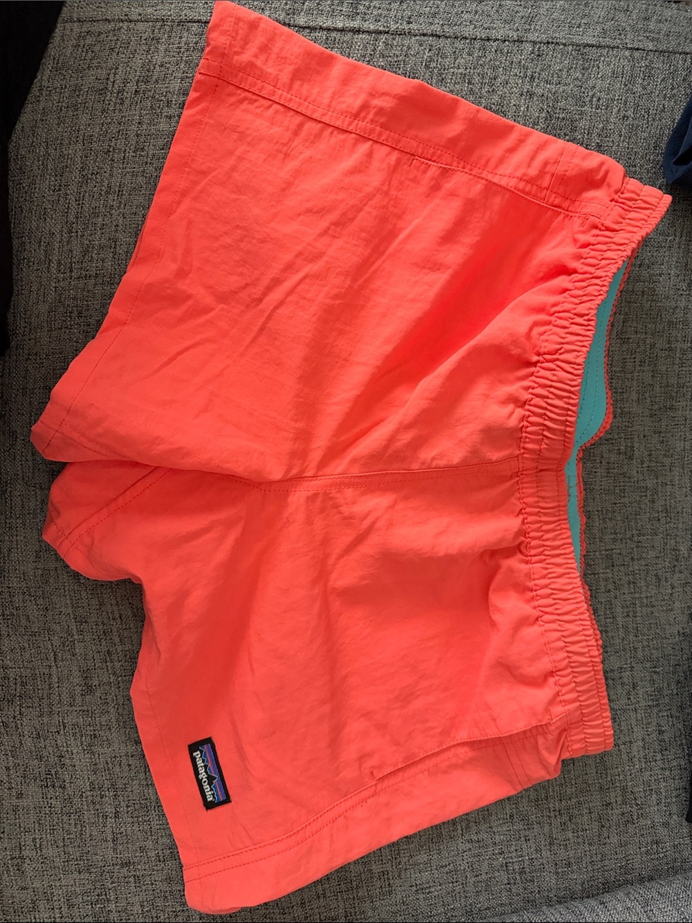 NWT Patagonia Girl Baggie Shorts Coral